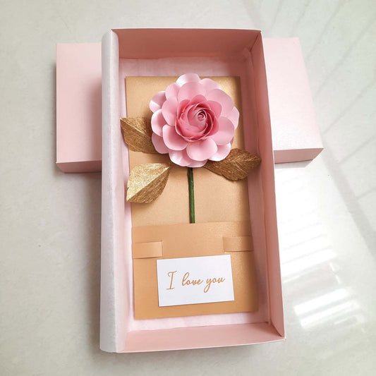 Pink Rose 'I Love You' Gift Box