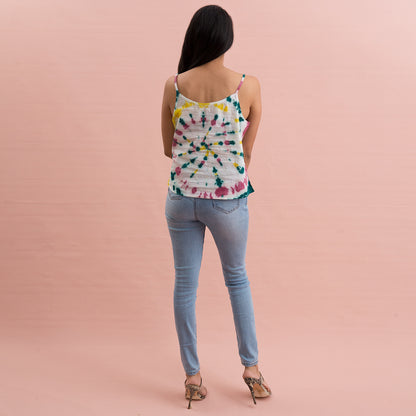 Looking Glass Batik Cami Top