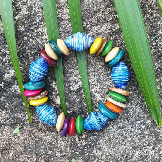 Blueberry Paper Bracelet