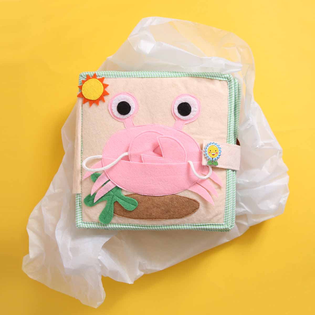 Mr. Crab Felt Book