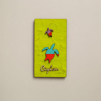 Ceylon Green Turtle Magnet