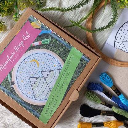 Mountains Embroidery Kit