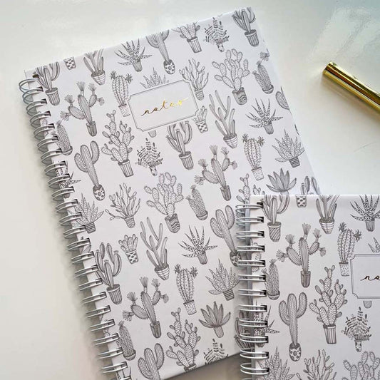 Minimal Plants A5 Notebook