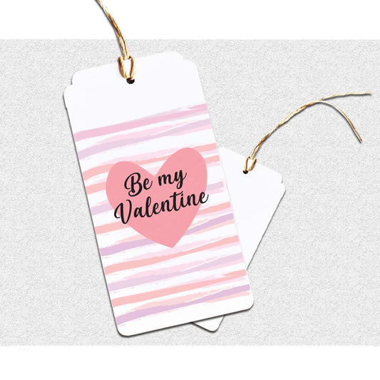 Be My Valentine Gift Tag