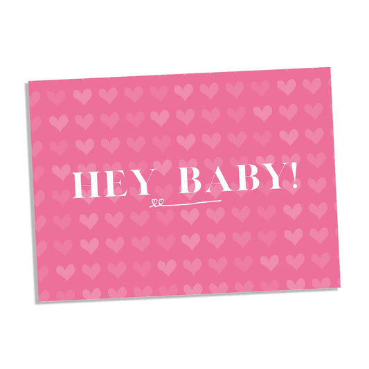 Hey Baby Greeting Card