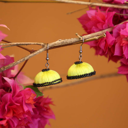 Canary Jhumka Earrings