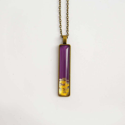 Tyrian Rectangle Necklace