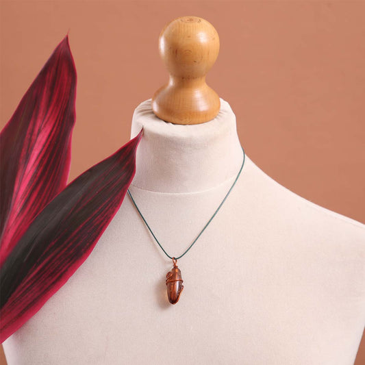 Copper Twist Necklace