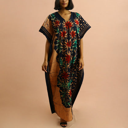 Spring Flowers Batik Kaftan