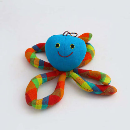 Blue Octopus Handloom Soft Toy