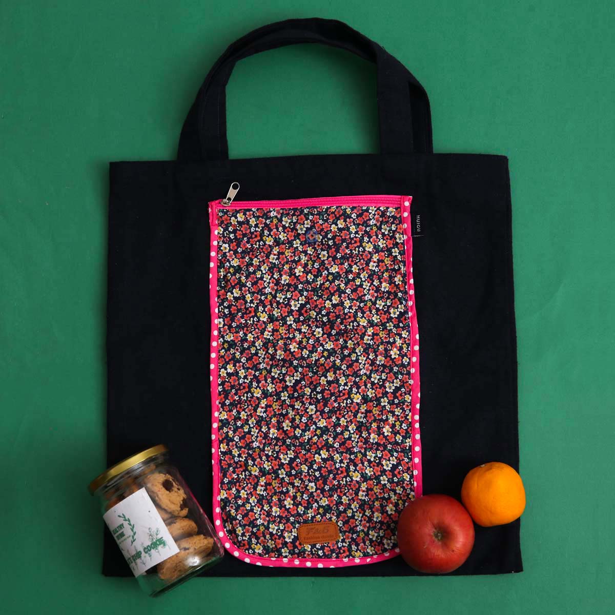 Pink Mosaic Foldable Tote