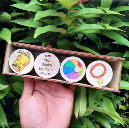 English Wooden Picture Alphabet