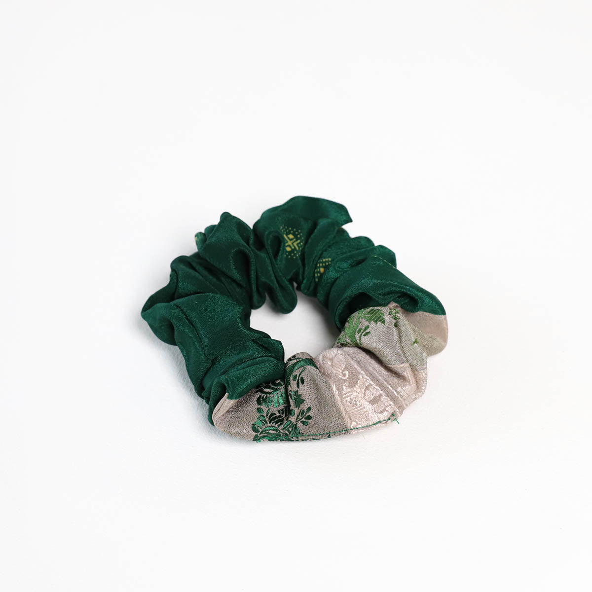 Emerald Scrunchie