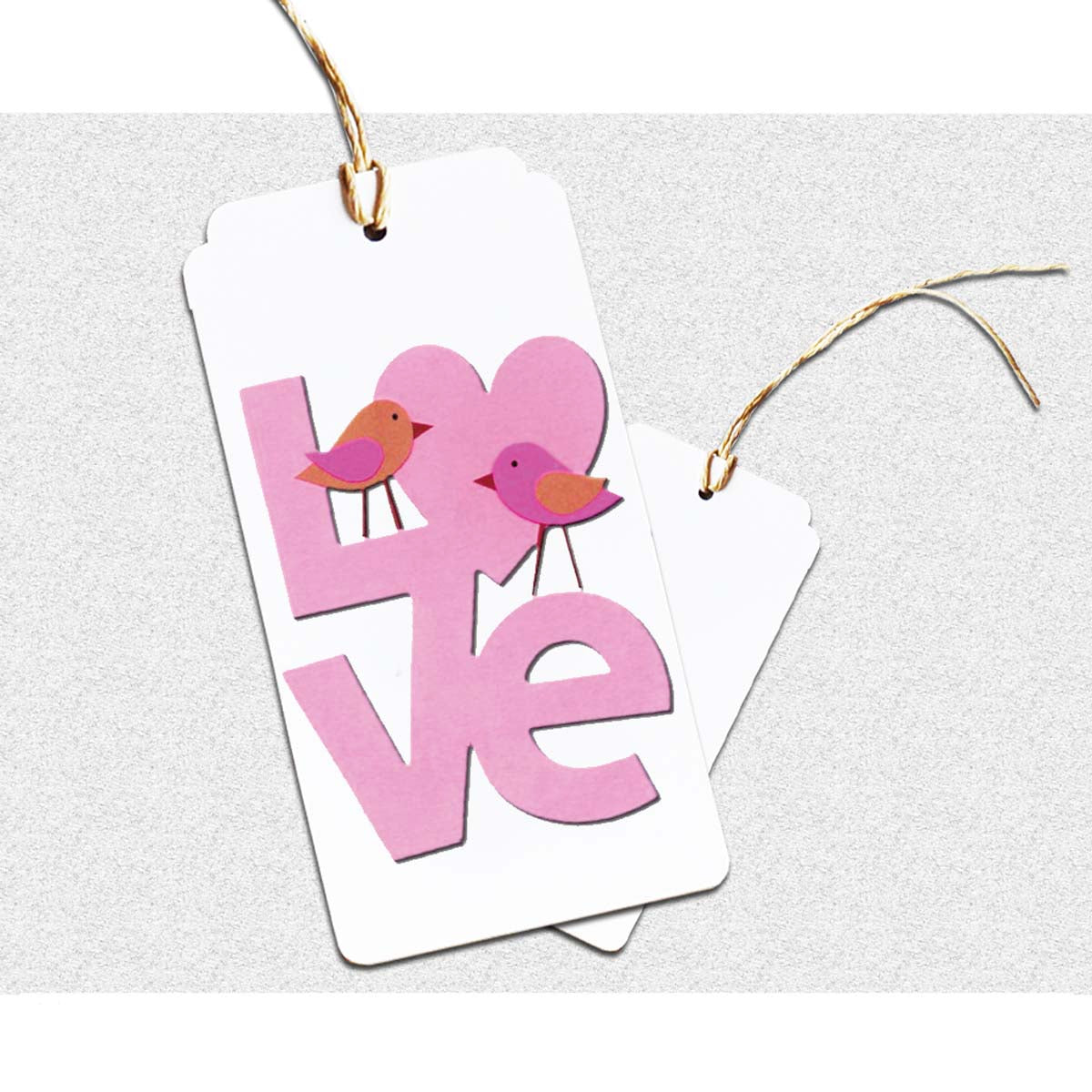 Lovey Dovey Gift Tag
