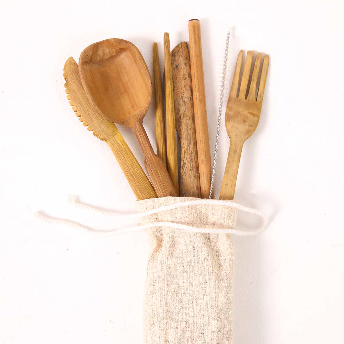 Bamboo Travel Accessory Set