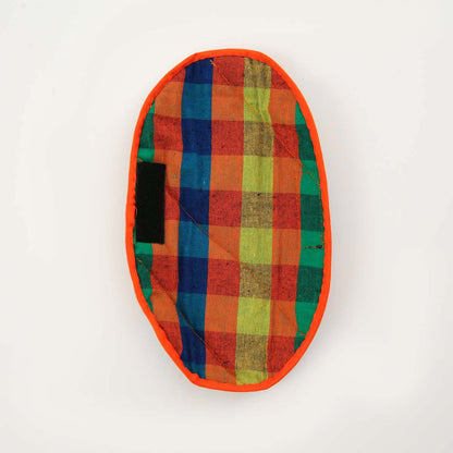 Orange Handloom Avurudu Pot Holder