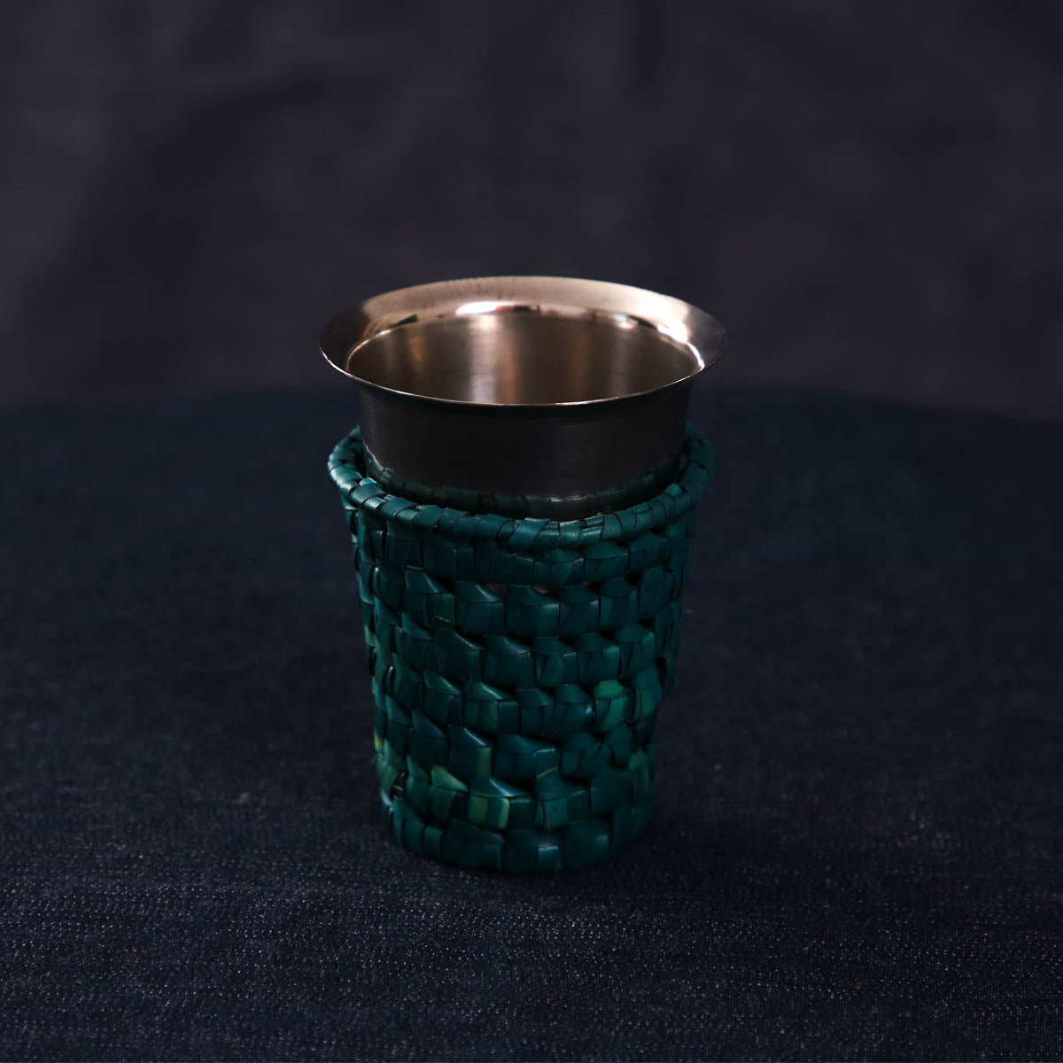 Kingfisher Blue Tumbler &amp; Holder