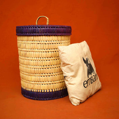 Violet Laundry Basket