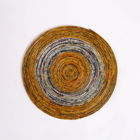 Mustard Swirl Placemat