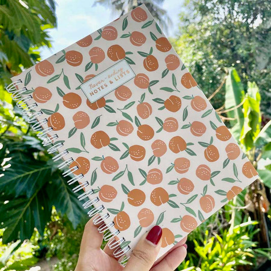 Peaches A5 Notebook