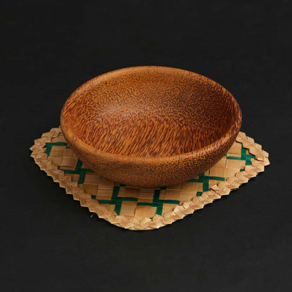 Green Checked Palmyra Table Mat