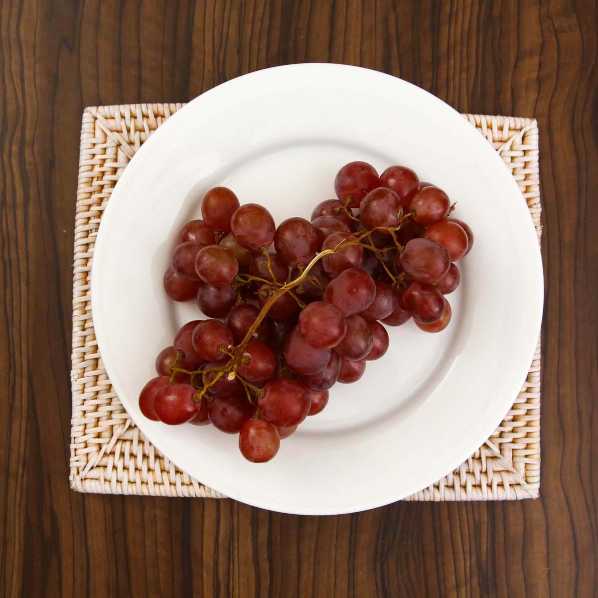 Gruha Mist Cane Table Mat Set