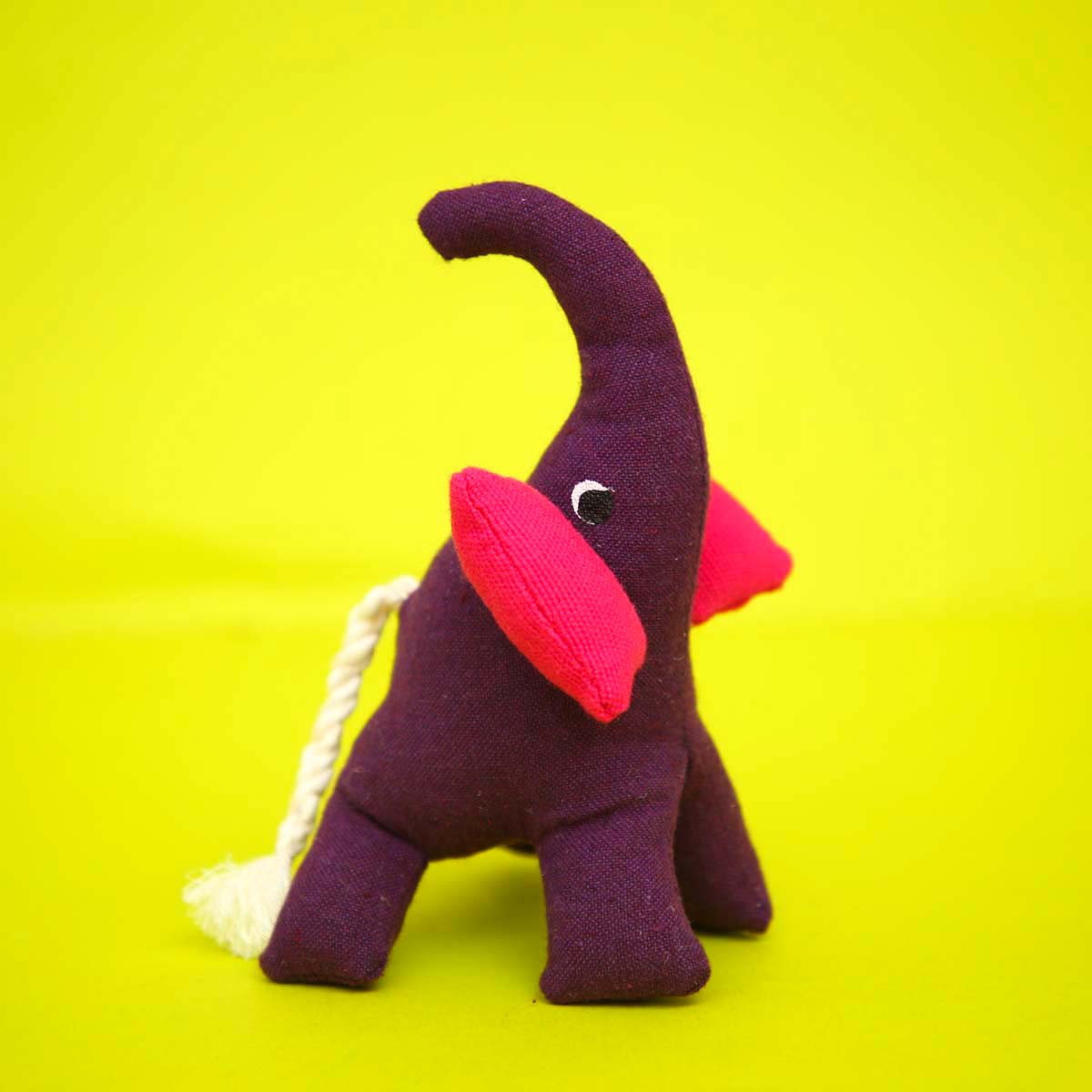 Purple Ellie Soft Toy