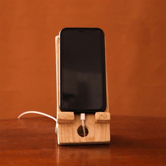Wooden Phone Stand