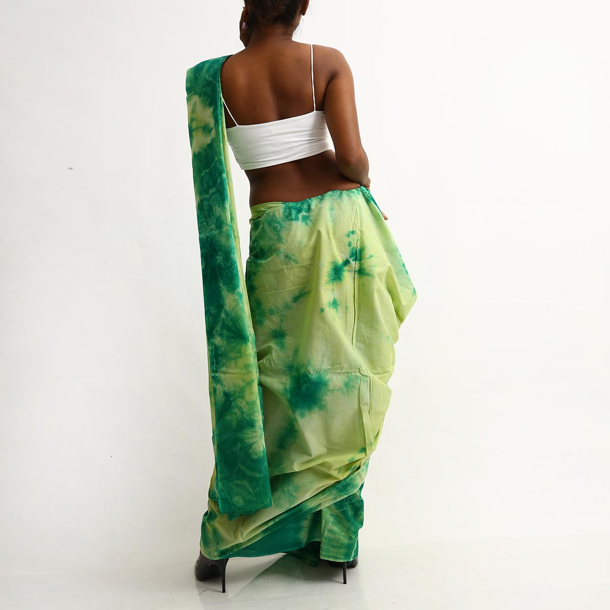 Flora Tie Dye Saree