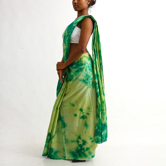 Flora Tie Dye Saree
