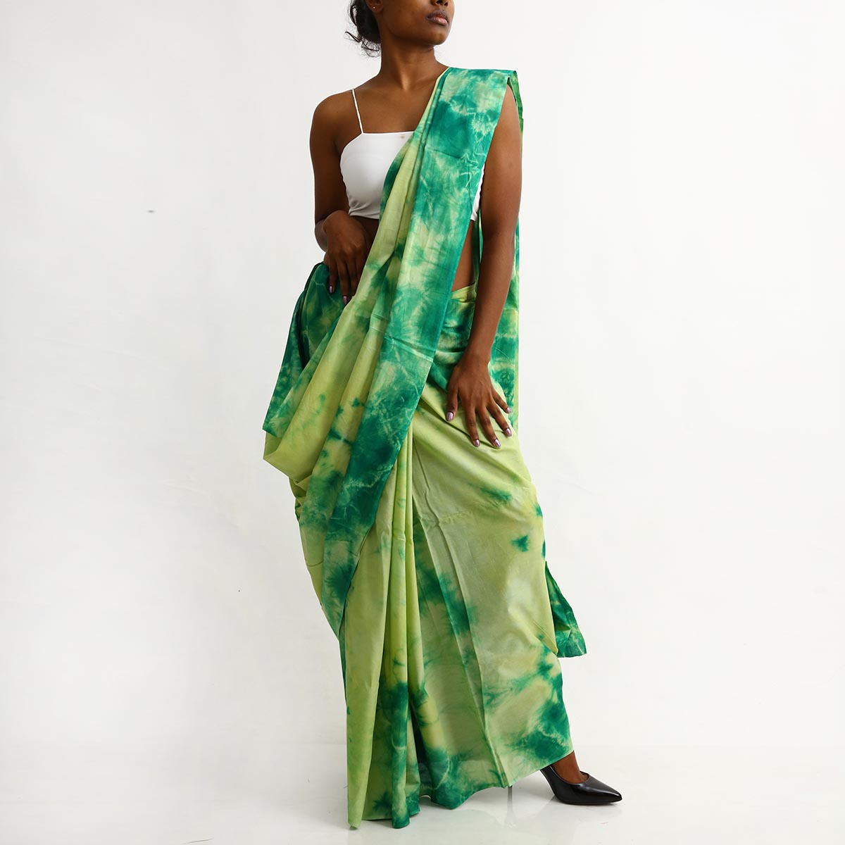 Flora Tie Dye Saree
