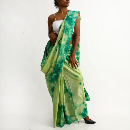 Flora Tie Dye Saree