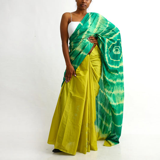 Jade Tie Dye Saree