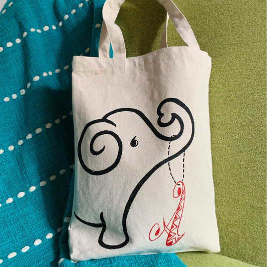 Ellie Letters Tote Bag