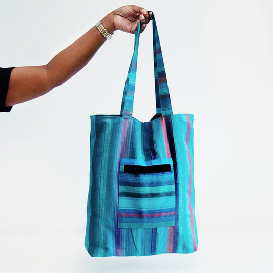 Blue Hues Tote Bag