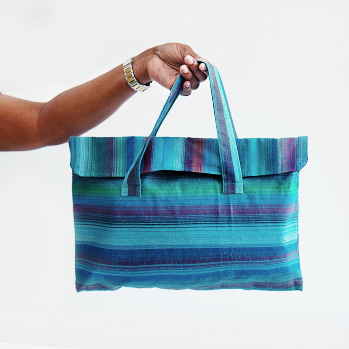 Blue Waves Tote Bag