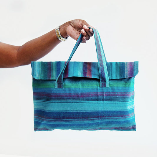 Blue Waves Tote Bag