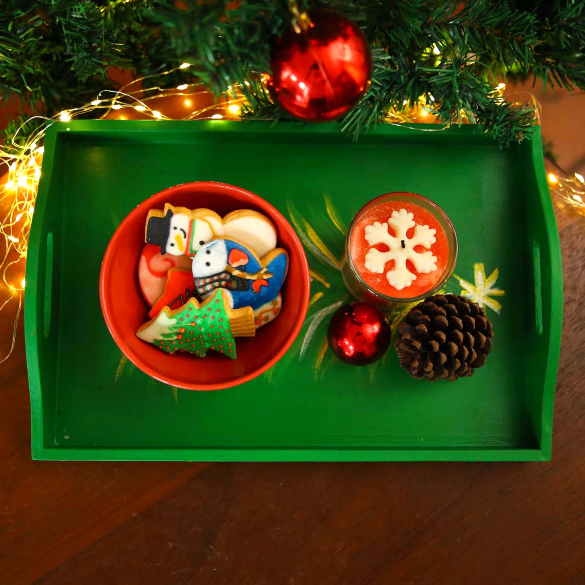 Natural Tree Wooden Tray