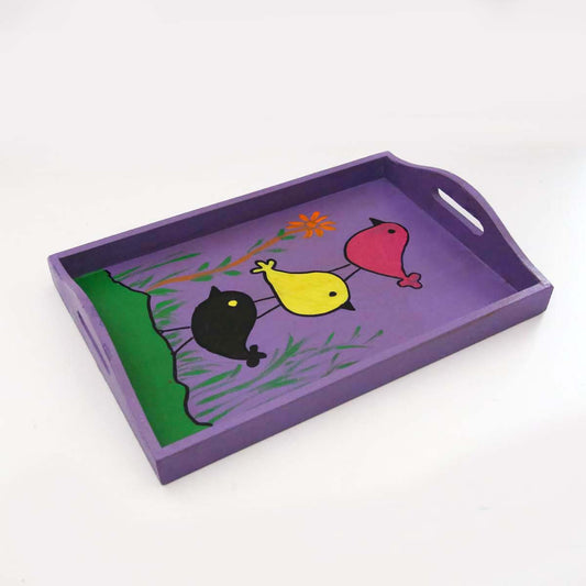 Tweet Wooden Tray