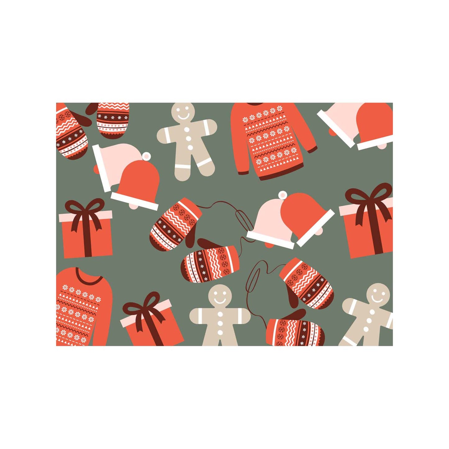 Christmas Party Greeting Cards Assortment Box