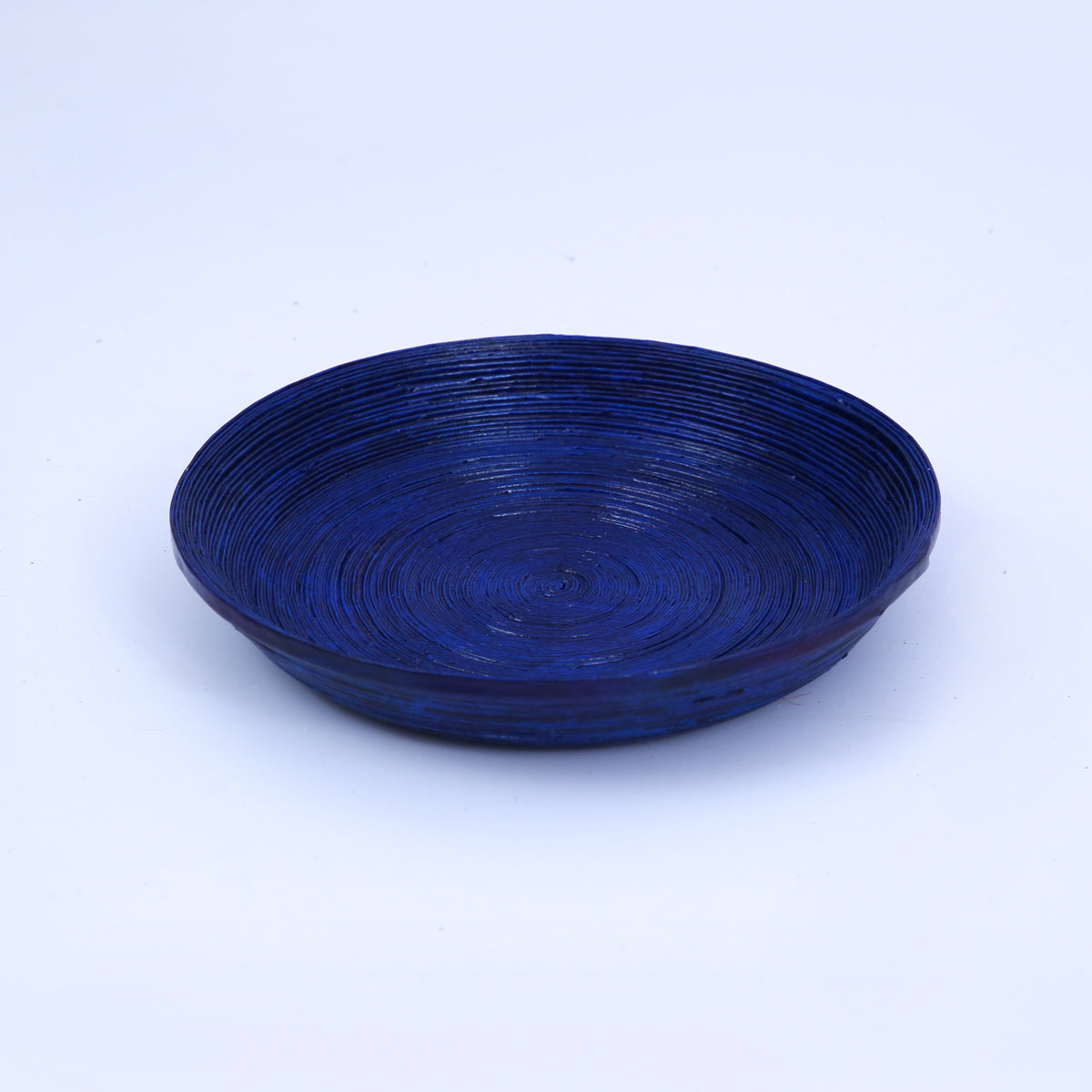Blue Paper Platter