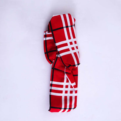 Berry Checks Headband