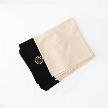 Classic Black Table Linen Set
