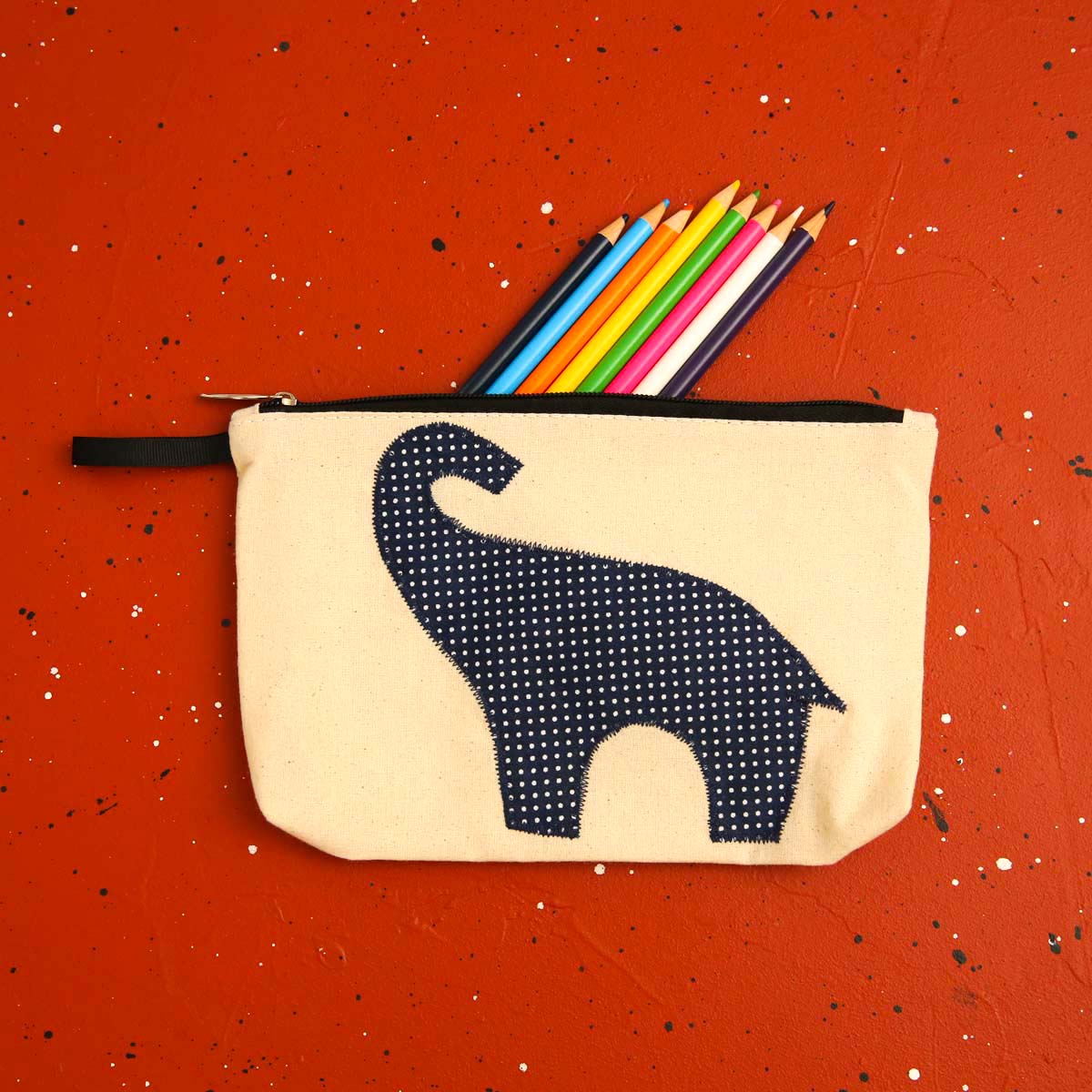 Checked Ellie Pencil Case