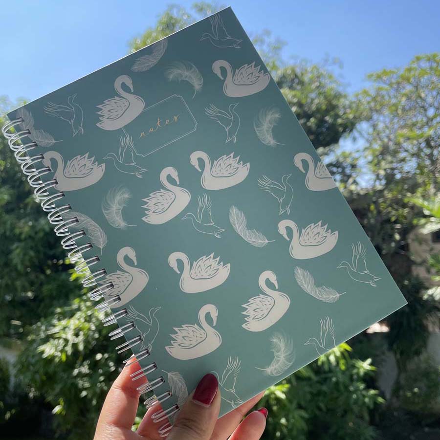 Swan Lake A5 Notebook
