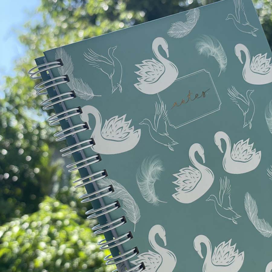 Swan Lake A5 Notebook