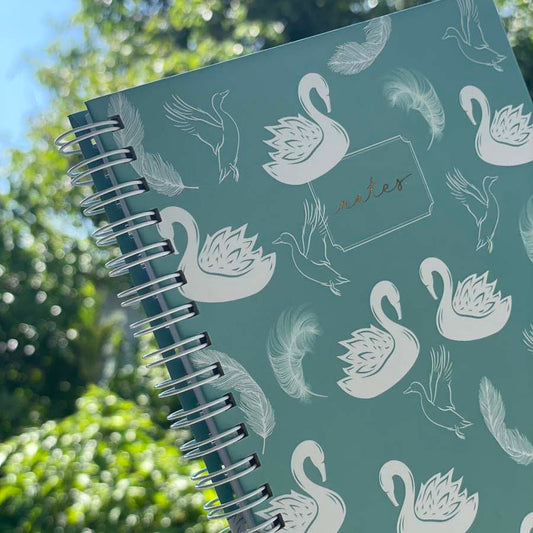 Swan Lake A5 Notebook