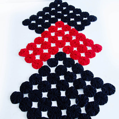 Red and Black Table Runner