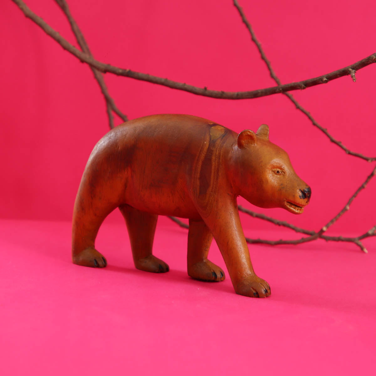 Roaring Bear Carving