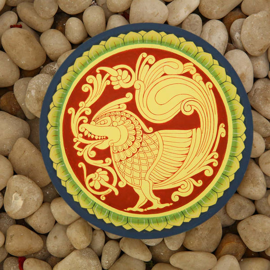 Traditional Duck Decorative Wooden Plate